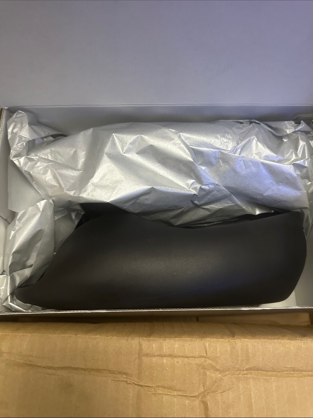 Classic Black Leather Ballet Flat